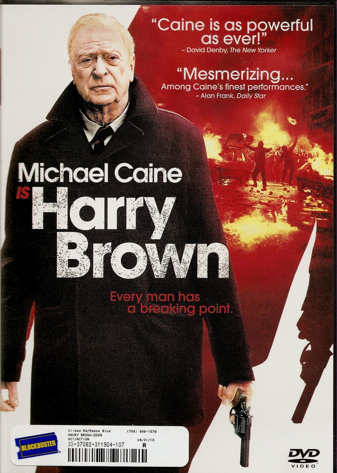 Harry Brown with Michael Caine